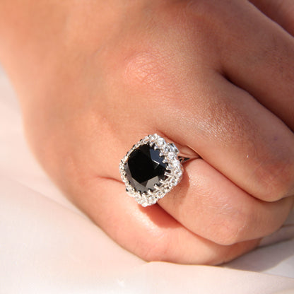 Majestia Black Onyx Ring