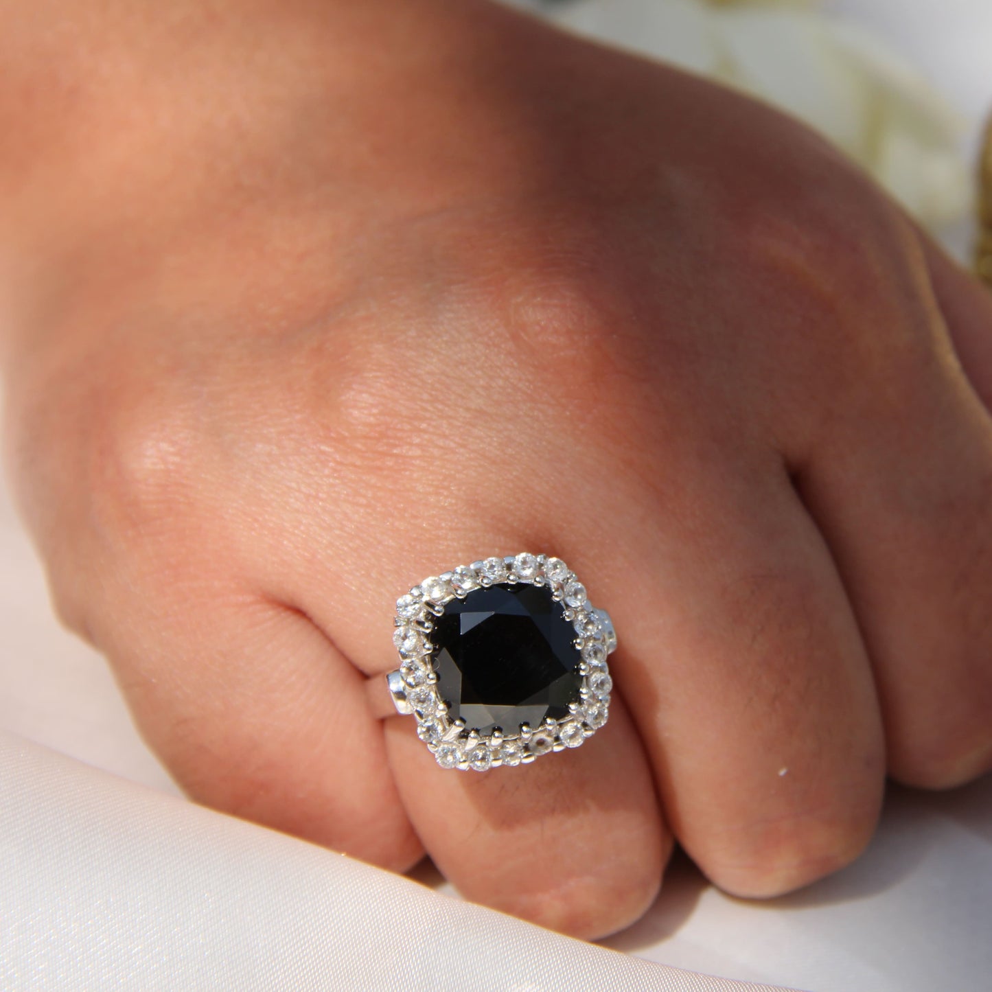 Majestia Black Onyx Ring