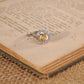 Luna delight citrine moonshine ring