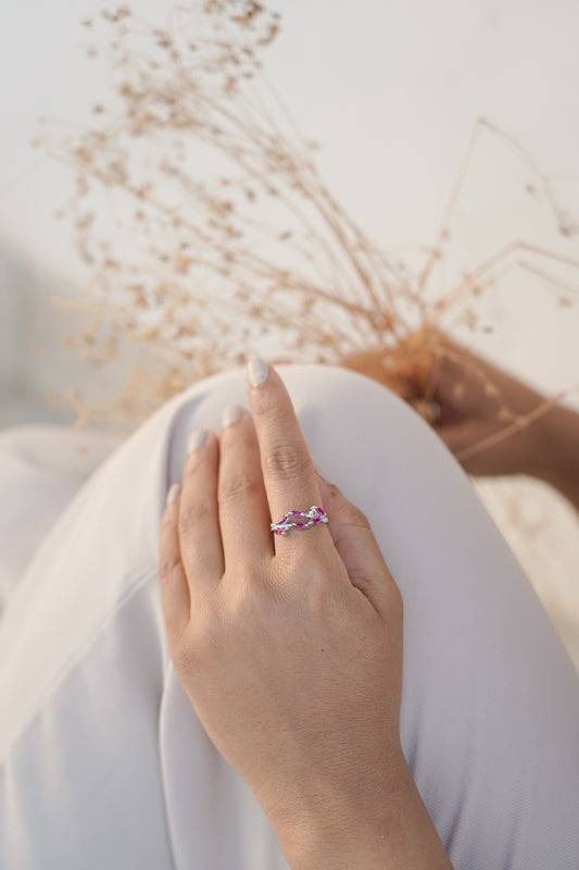 Crush on you adjustable ring