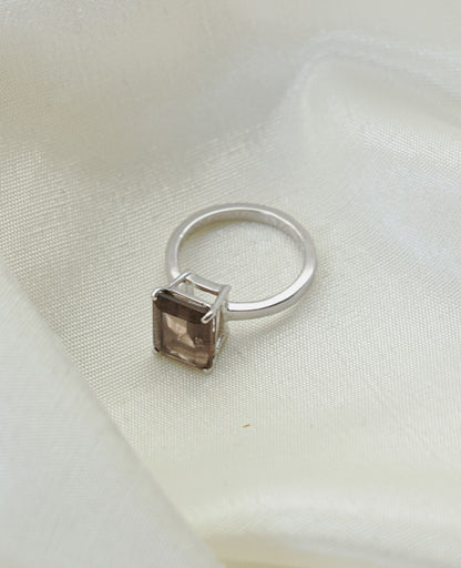 Raw Smokey Allure Ring