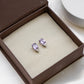 Radiant love- Amethyst - Earring