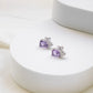 Radiant love- Amethyst - Earring