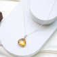 Drop of Light - Citrine - Necklace