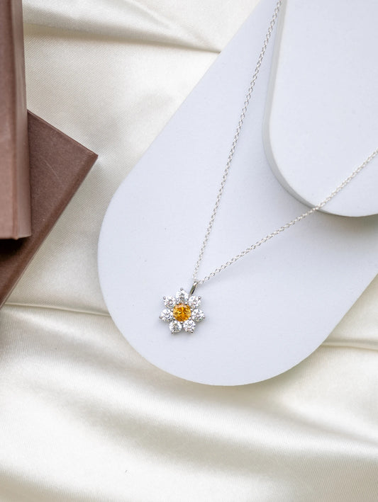 Blissful Sunshine - Citrine - Necklace