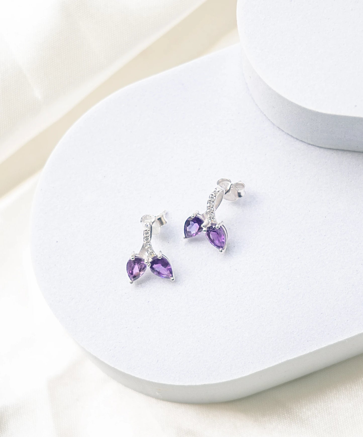 Eternal Peace - Amethyst - Earrings