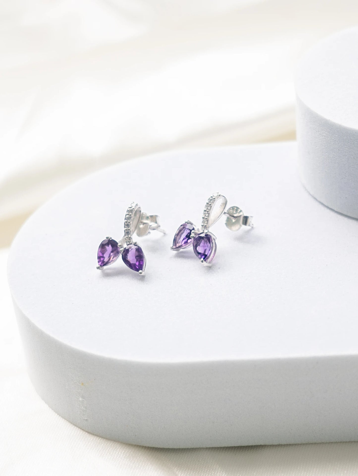 Eternal Peace - Amethyst - Earrings