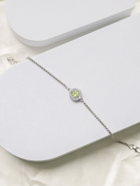 Eternal Round Symphony - Peridot -Bracelet