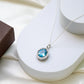 Glimmered Bliss - Swiss B Topaz - Necklace