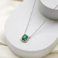 Cherished Charm - Green Onyx - Necklace