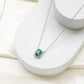 Cherished Charm - Green Onyx - Necklace