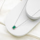 Cherished Charm - Green Onyx - Necklace