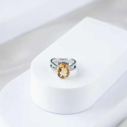 Bond Together Citrine Ring